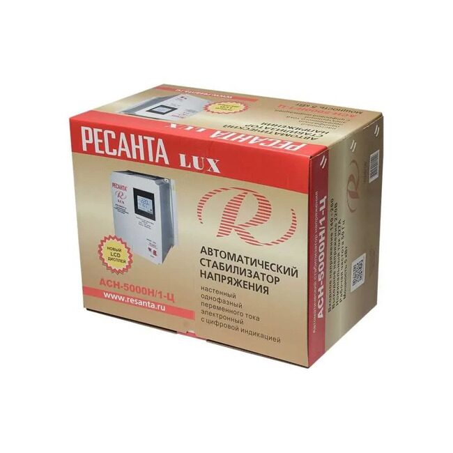 Стабилизатор АСН- 5 000 Н-1-Ц Ресанта Lux_6