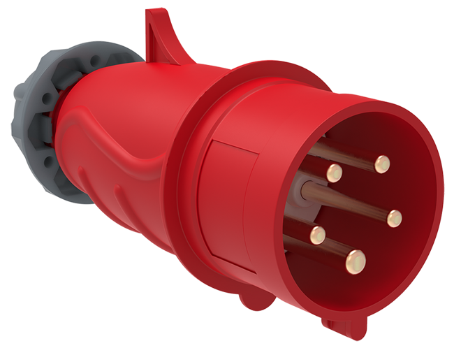 Вилка переносная ССИ-015 16А-6ч/200/346-240/415В 3Р+РЕ+N IP44 MAGNUM ИЭК