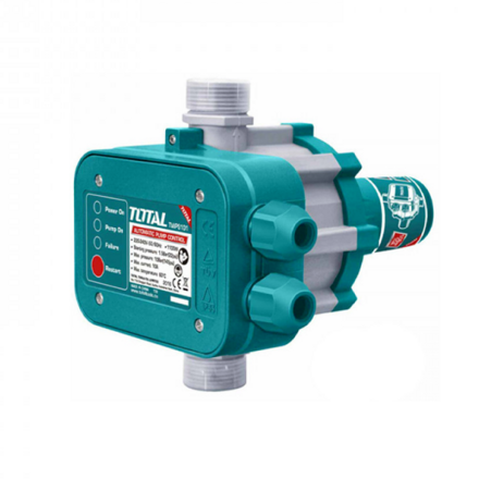 Автоматический контроллер TOTAL TWPS101 — 10 бар, IP65, 220–240 В