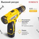 Дрель-шуруповерт аккумуляторная ДА-12/1Li Eurolux