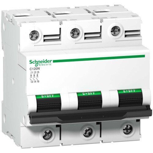 Schneider Electric Acti 9 C120N Автоматический выключатель 3P 63A (C)