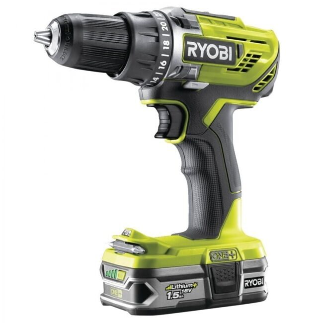 Аккумуляторный дрель Ryobi R18DD3-215S