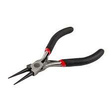 Мини плоскогубцы с изогнутым концами 4.5"