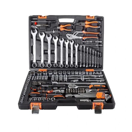 Набор инструментов , 1/2", 1/4", CrV, в кейсе 151 предм Вихрь